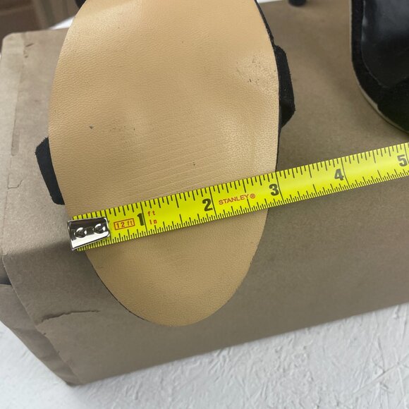 Elegant Black Lace-Up Heels - Picture 15 of 16